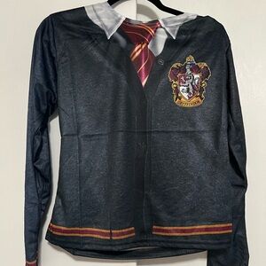 Harry Potter Forbidden Forest Gryffindor Size 14+ Kids Costume Top Large, Causal